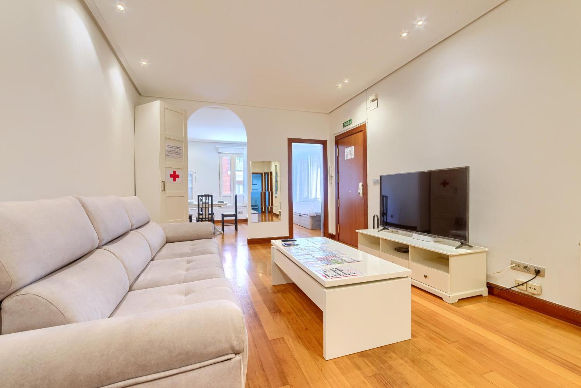 Ayuntamiento Cerca Del Casco Viejo & Parking Apartamento Bilbau Exterior foto